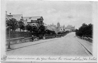 Greenlees Road cira 1900 - Card dated 1904
